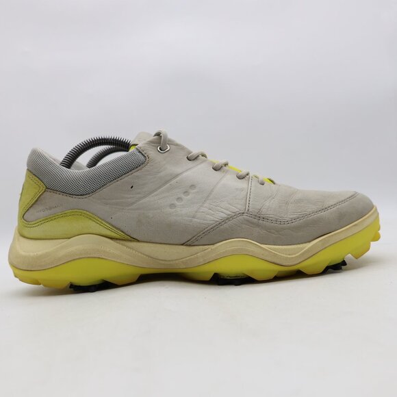 ECCO Biom Strike 2.0 Hydromax Yak Leather Golf Men's EU Size 43 Extra Width - Picture 1 of 12